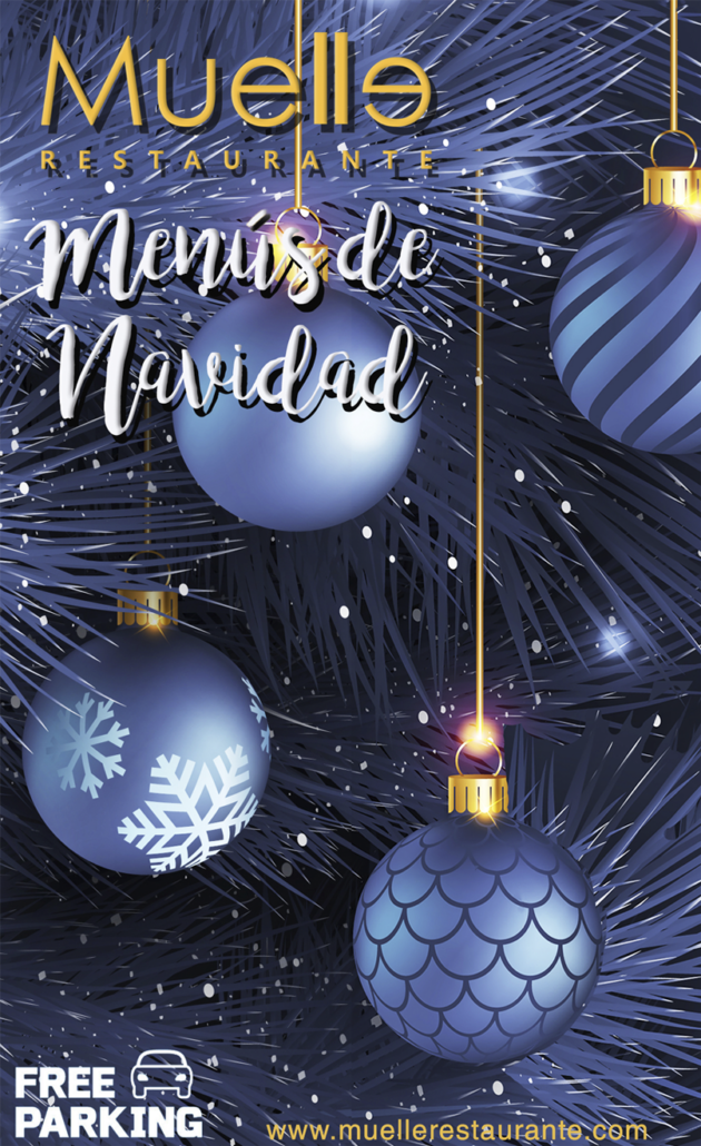 MENUS NAVIDAD 2021 RESTAURANTE MUELLE