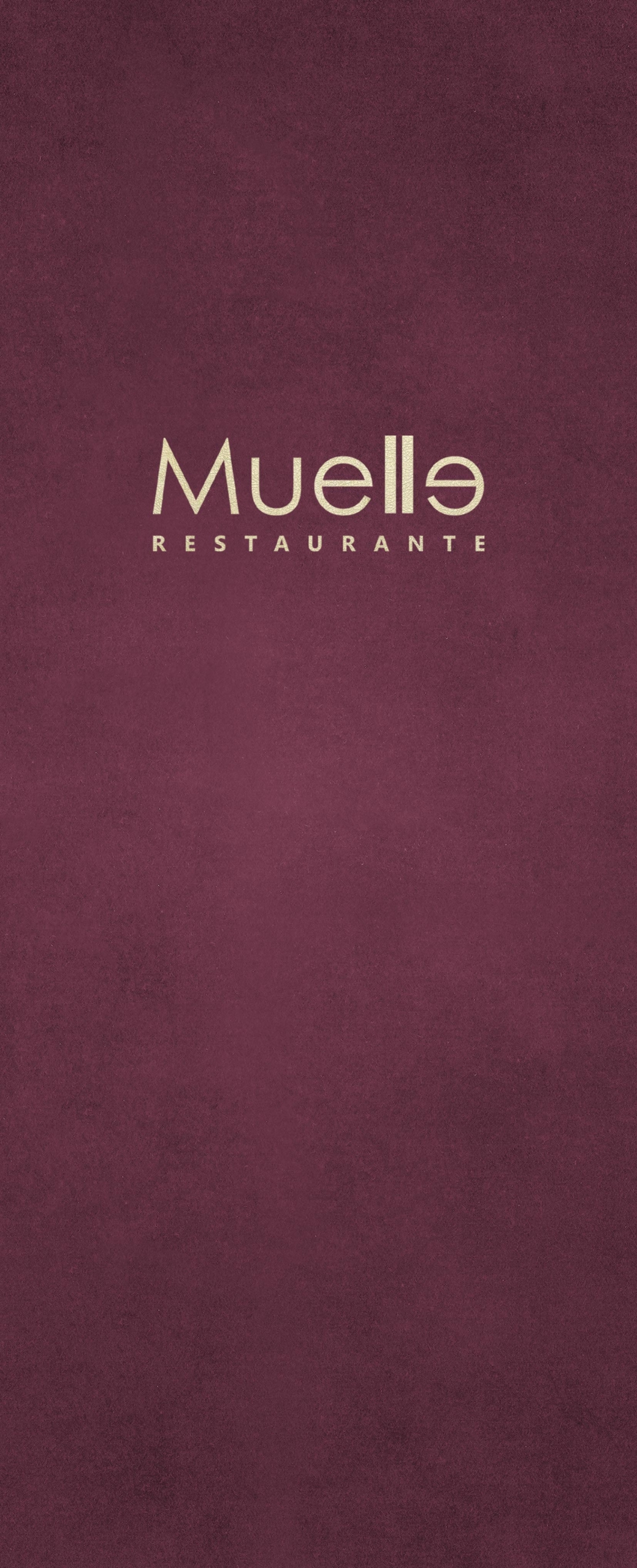 Menu Restaurante Muelle
