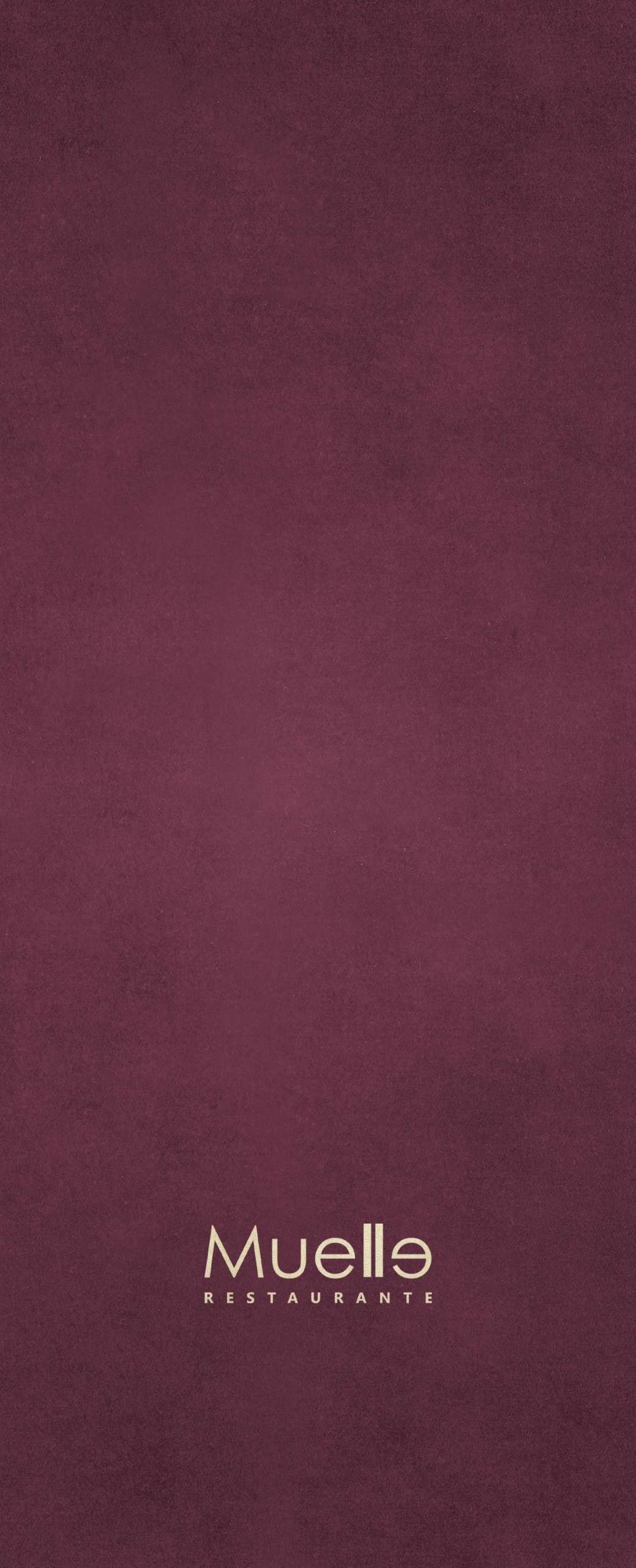 Menu Restaurante Muelle